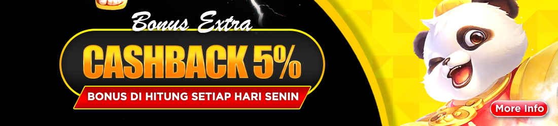 CASHBACK MINGGUAN 5%